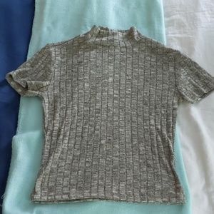 American Dream short sleeved high neck t shirt